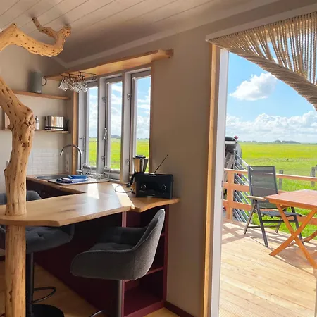 Hotel Schaeferwagen Tiny House Auf Dem Friesenhof Pellworm Habitación foto